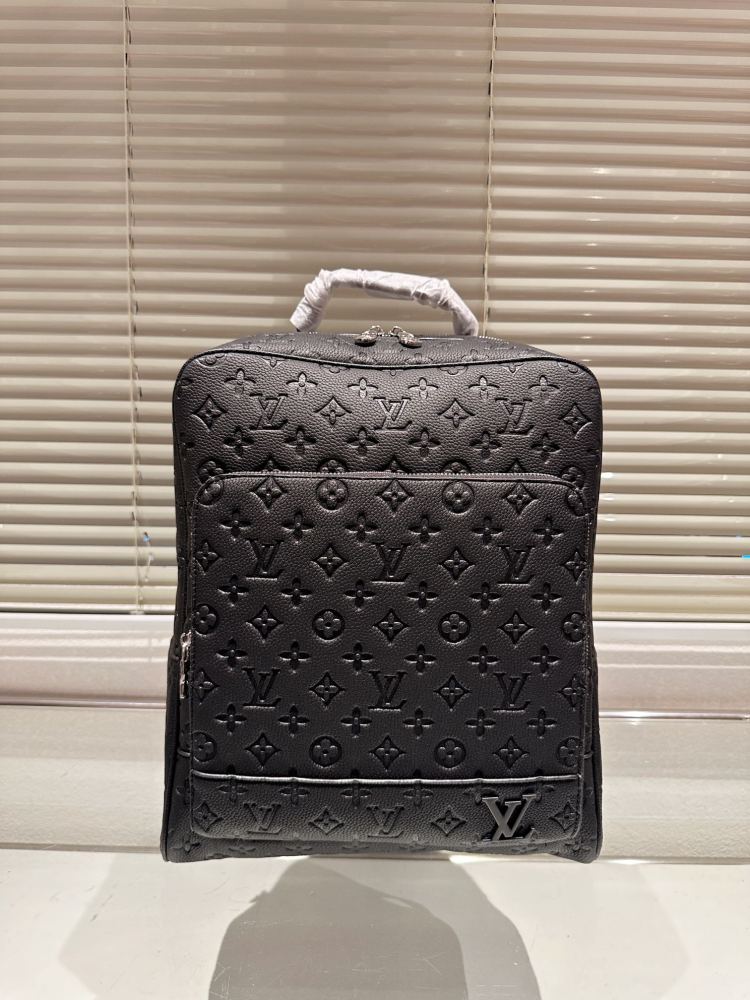 LV Silver Quilted Bag backpack 1618