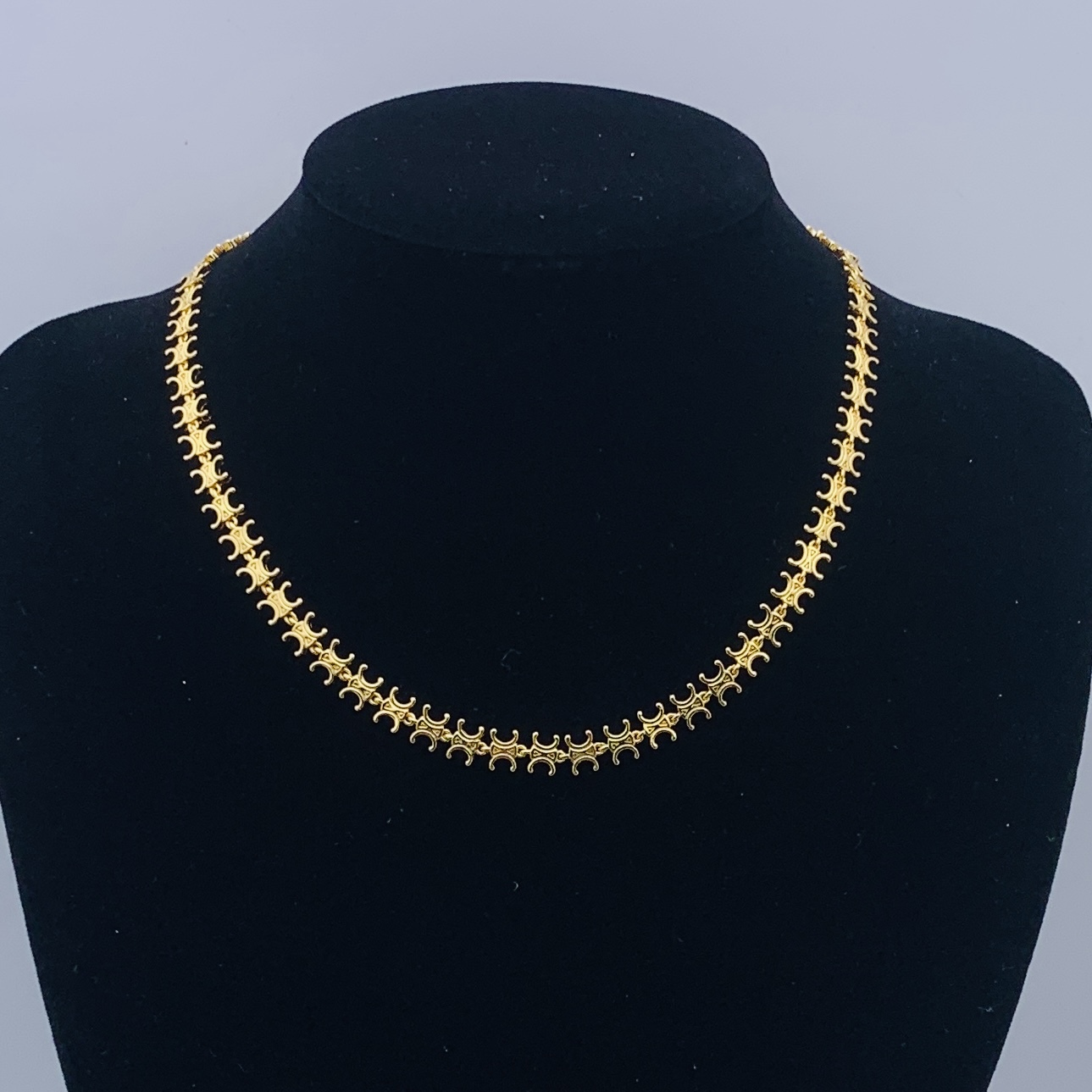 Celine Silver Vintage-Inspired Necklace 109