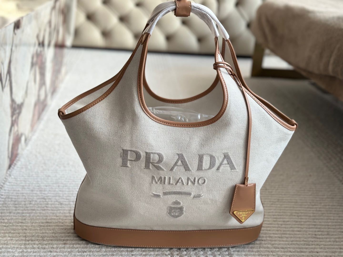 Prada Black Vintage-Inspired Bag 097