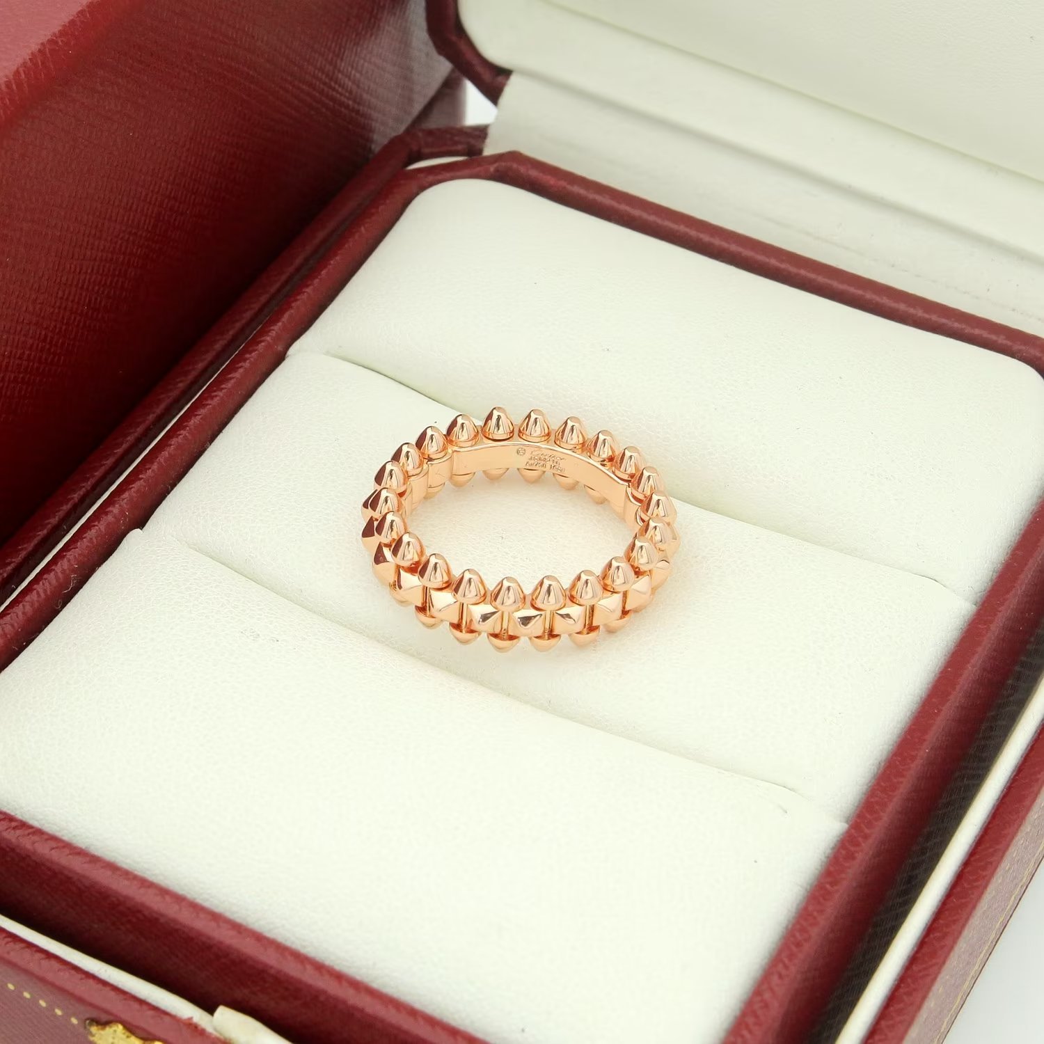 Cartier clash Rose Gold Romantic Ring 0235