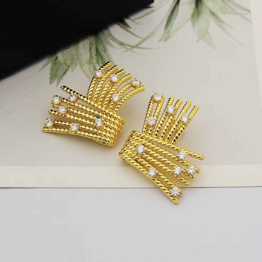 Tiffany Gold Vintage-Inspired Earrings 181