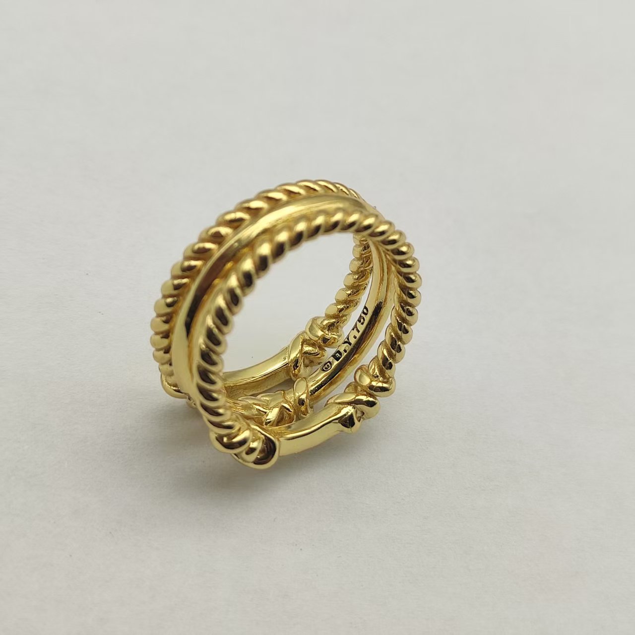 David Yurman Gold Vintage-Inspired Ring 295