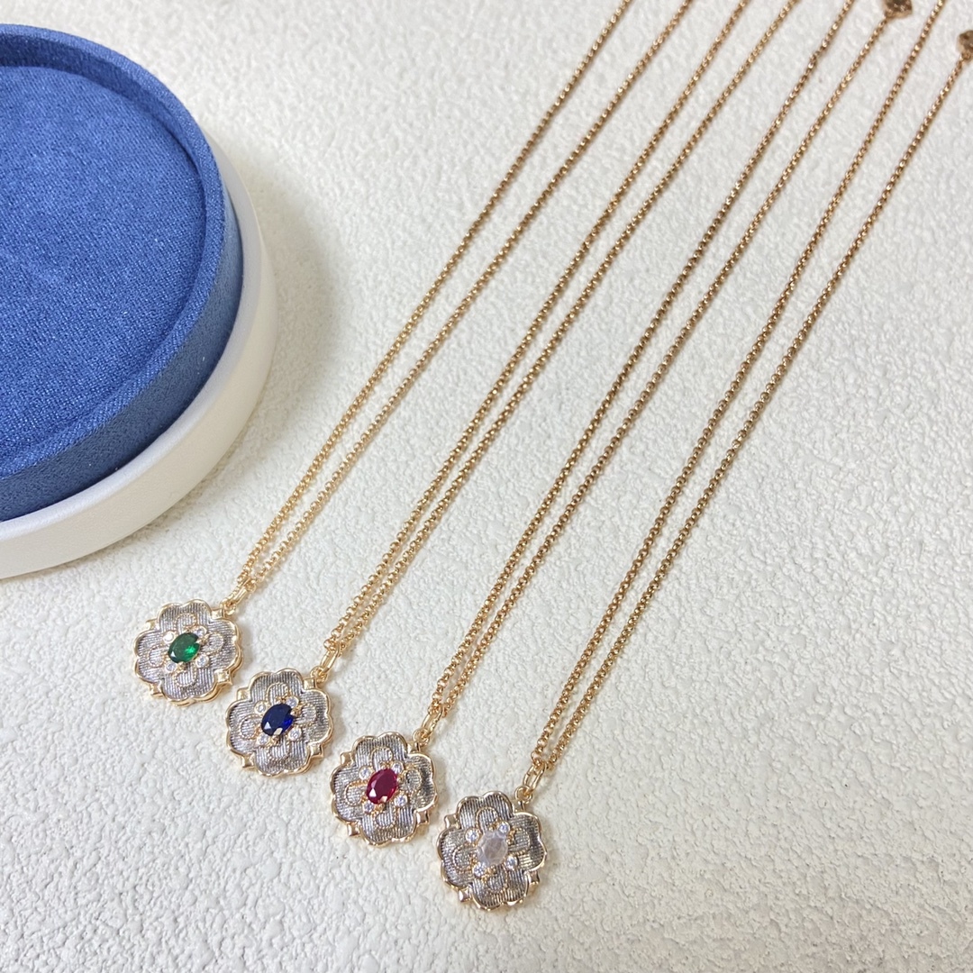 Buccellati Rose Gold Vintage-Inspired Necklace 017