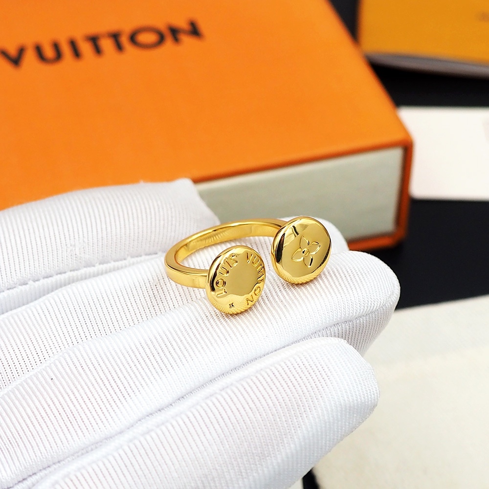 LV Gold Romantic Ring 088