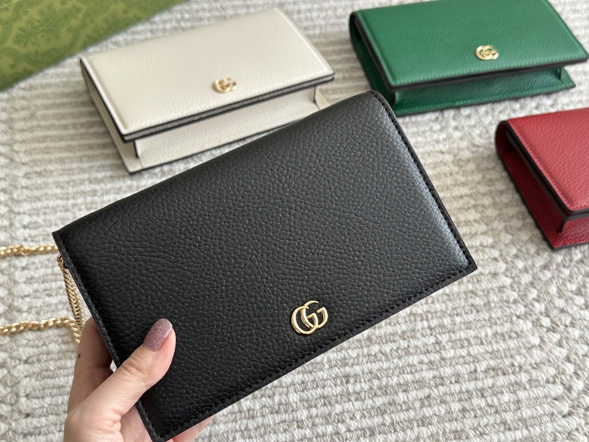 Gucci Green Quilted Bag 572