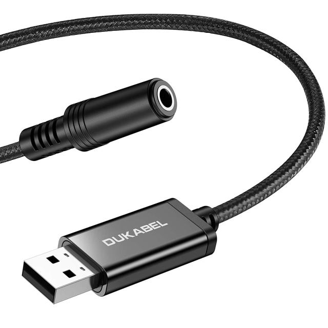 DuKabel USB To 3.5mm Stereo Audio Adapter