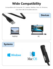 MillSO USB Microphone for Laptop Mini USB Computer Microphone Plug