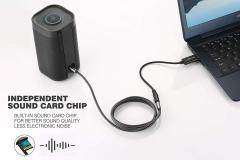 DuKabel USB To 3.5mm Stereo Audio Adapter