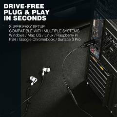 DuKabel USB To 3.5mm Stereo Audio Adapter