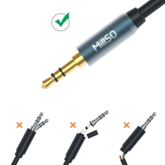 MillSO 3.5mm Audio Cable Male to Male Stereo AUX Cable