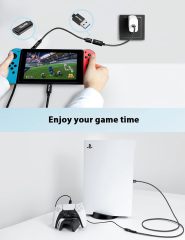 Solmimi USB-C Female to USB-A Male OTG Adapter