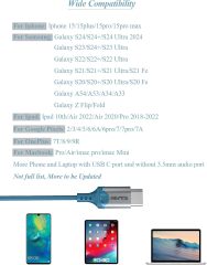 Solmimi USB C Headphones Wired, Noise Cancelling in Ear
