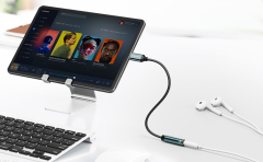 LOKUKA USB Type C to 3.5mm Female Headphone Jack Adapter