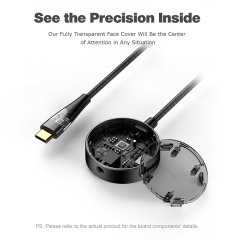 LOKUKA USB C to 3.5mm Headphone and Charger Adapter, 2-in-1 Hub