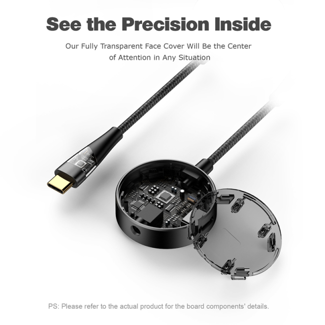 LOKUKA USB C to 3.5mm Headphone and Charger Adapter, 2-in-1 Hub