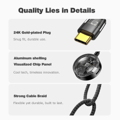 LOKUKA USB C to 3.5mm Headphone and Charger Adapter, 2-in-1 Hub