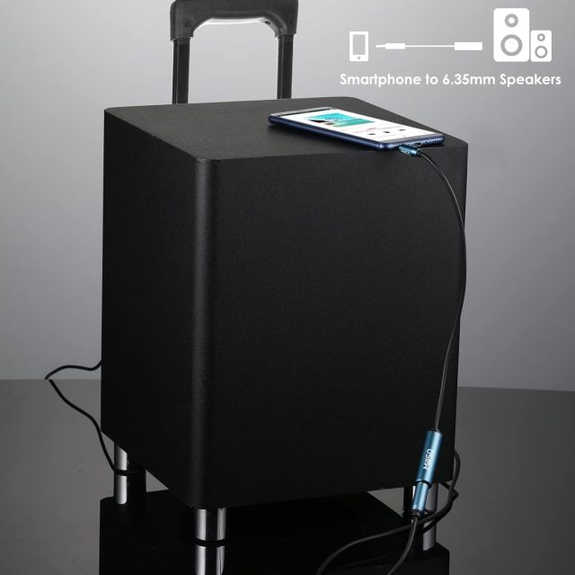 MillSO 1/4 to 3.5mm Headphone Adapter