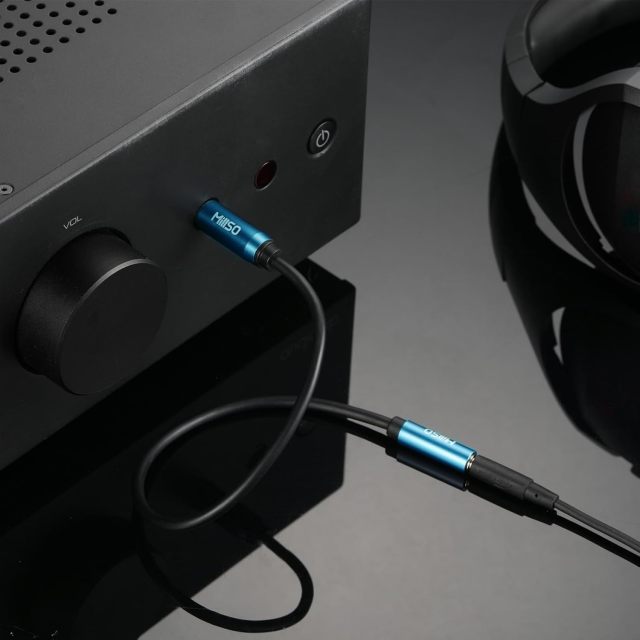 MillSO 1/4 to 3.5mm Headphone Adapter