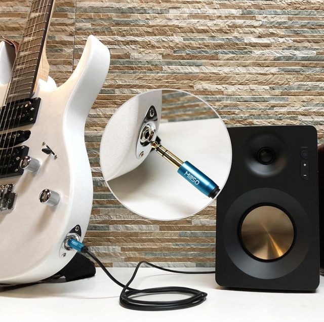 MillSO 1/4 to 3.5mm Headphone Adapter