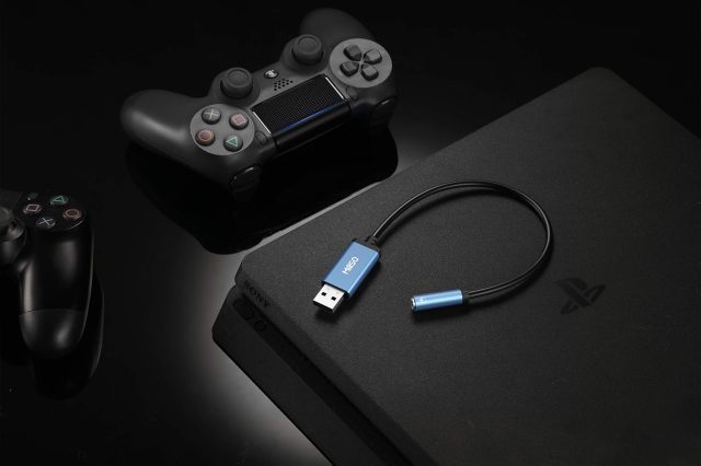 MillSO USB to 3.5mm Audio Jack Adapter