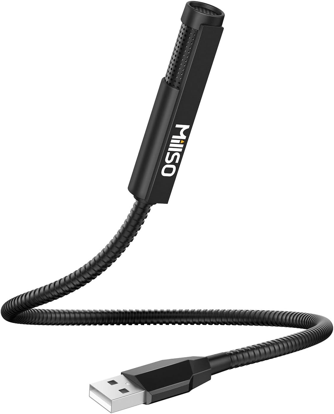 MillSO USB Microphone for Laptop Gooseneck Portable