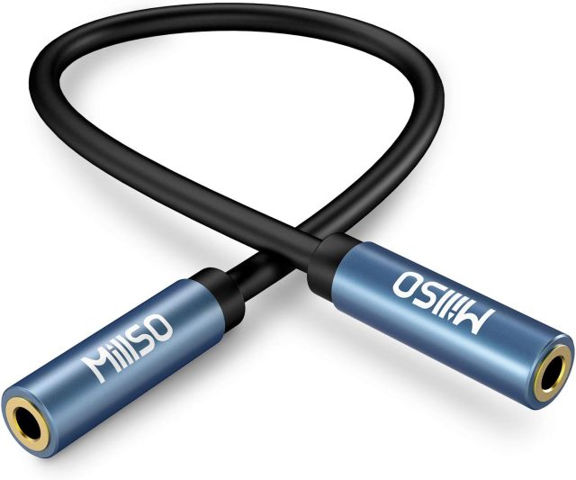 MillSO 1/8" 3.5mm Female to Female Adapter