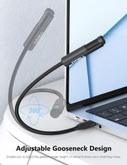 MillSO USB Microphone for Laptop Gooseneck Portable