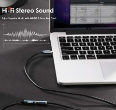 MillSO 3.5mm Headphone Extension Cable (6.6 Feet) TRRS 3.5mm Male to Female Stereo Audio Jack Extension Adapter