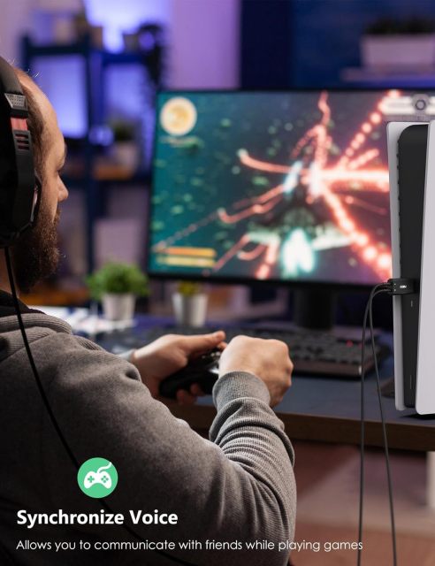 MillSO USB to 3.5mm Audio Jack Adapter