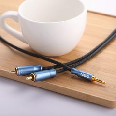 MillSO 3.5mm to RCA (8 Feet) AUX Adapter