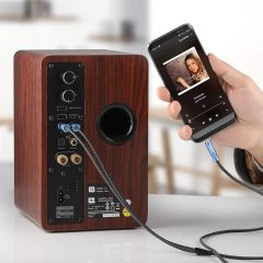 MillSO 3.5mm to RCA (8 Feet) AUX Adapter