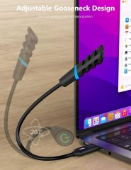 MillSO Portable Gooseneck USB Microphone