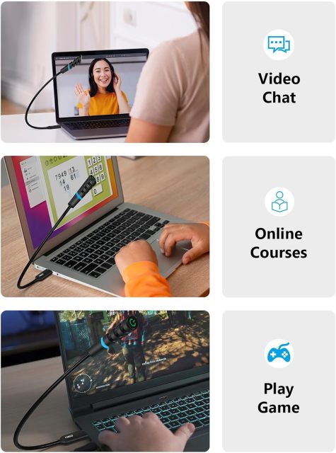 MillSO Portable Gooseneck USB Microphone