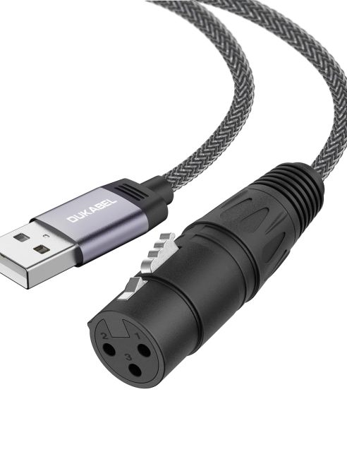 DUKABEL XLR to USB Adapter