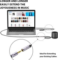 DUKABEL 3.5mm Female to Female Adapter