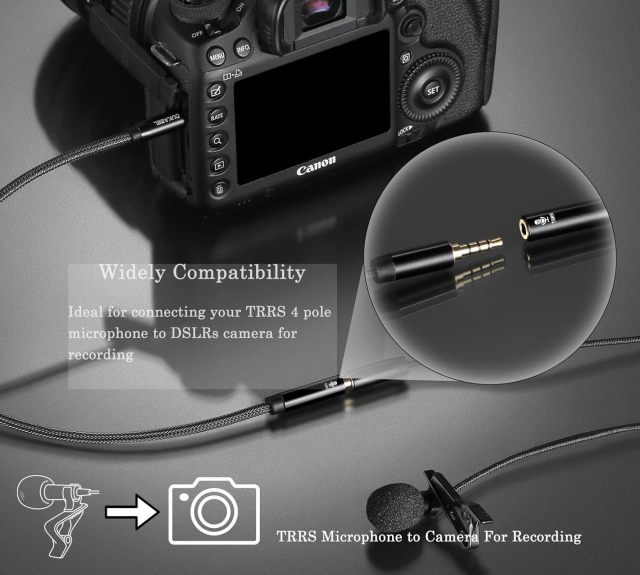 DUKABEL DC3 TRRS to TRS Adaptor