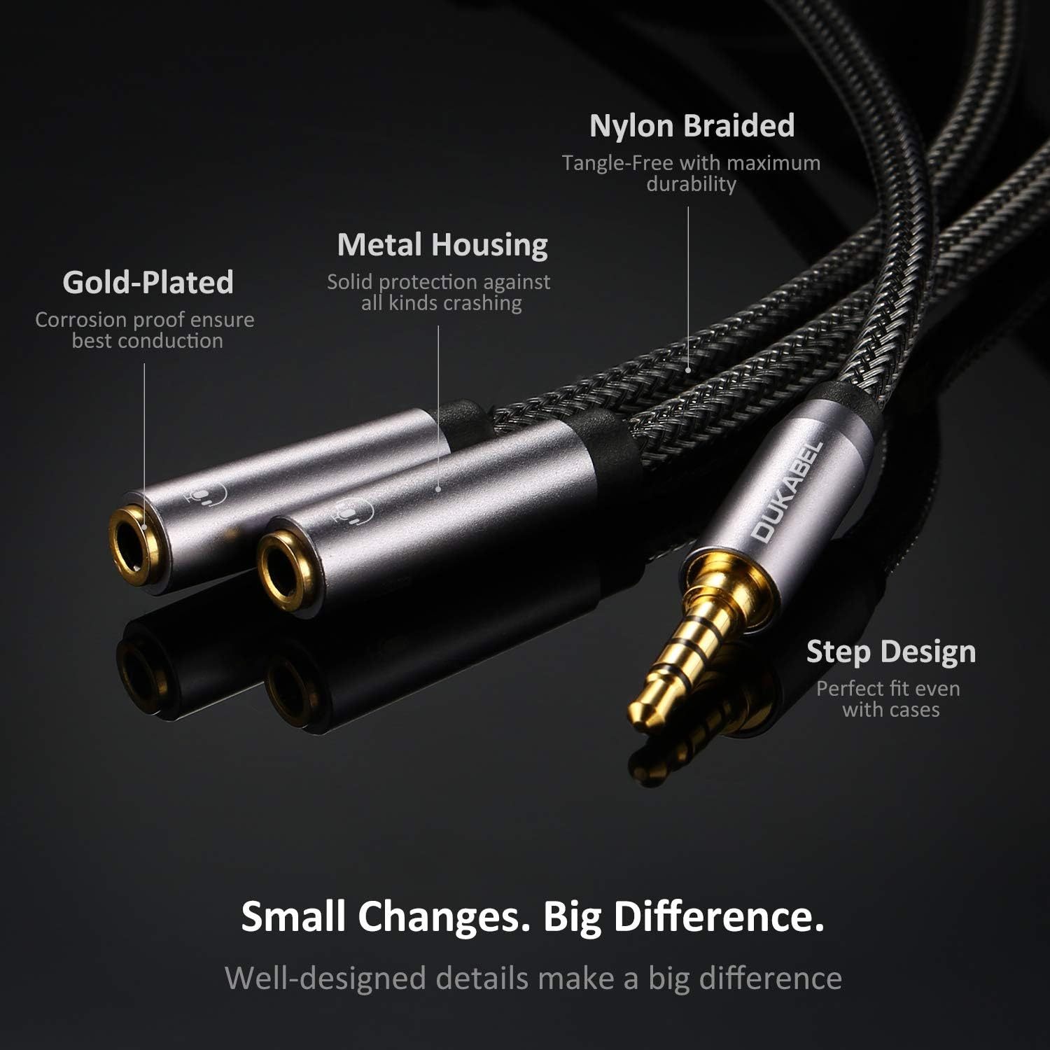 DUKABEL Headphone Splitter