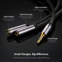 DUKABEL Headphone Splitter