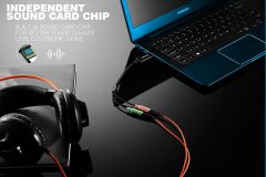 DuKabel USB to 3.5mm Jack TRS AUX Adapter