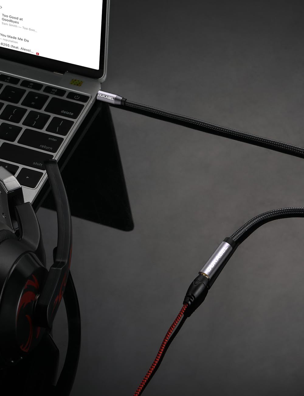 DUKABEL Headphone Extension Cable, 3.5mm TRRS
