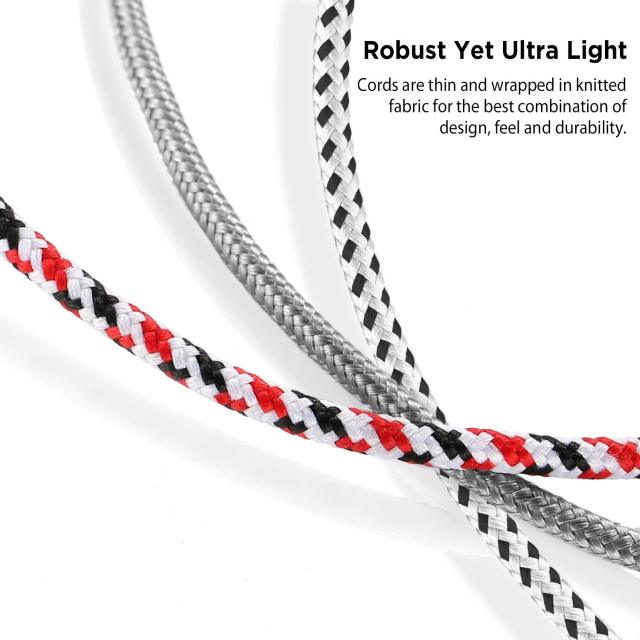 DUKABEL Headphone Splitter, Knitted 3.5mm Audio Splitter TRS