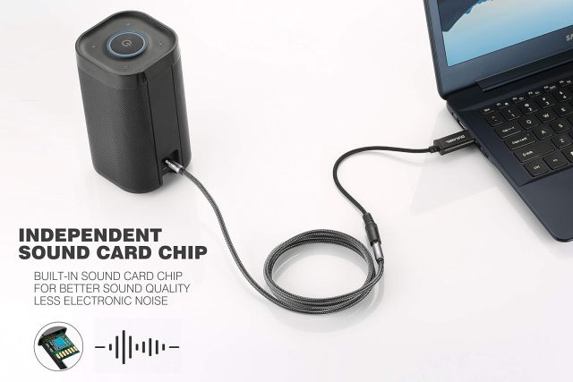 DUKABEL USB Headphone Adapter