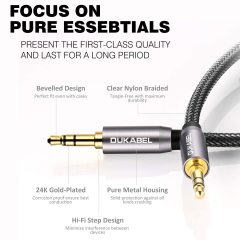 DUKABEL Top Series 3.5mm AUX Cable