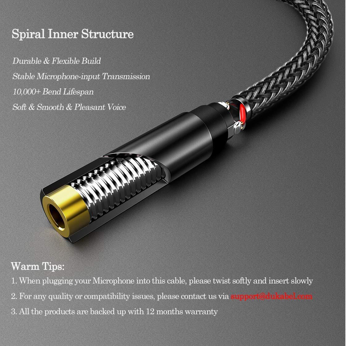 DUKABEL DC3 TRRS to TRS Adaptor