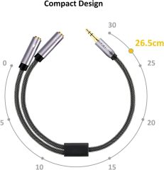 DUKABEL Headsets Splitter Adapter