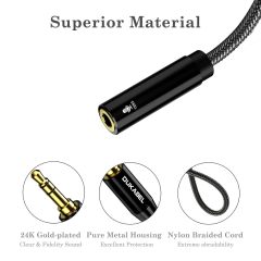 DUKABEL DC3 TRRS to TRS Adaptor