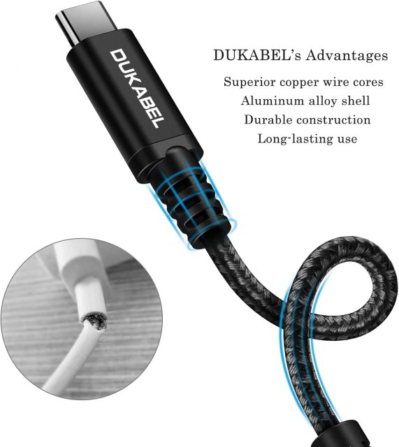 DUKABEL Type C to Aux Adapter