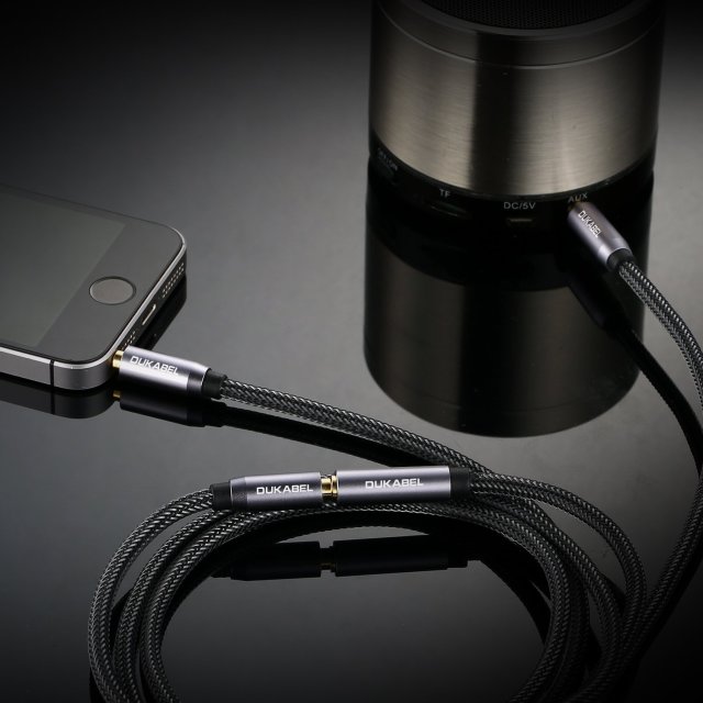 DUKABEL Headphone Extension Cable, 3.5mm TRRS