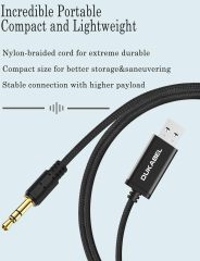 DUKABEL USB to 3.5mm Aux Cable