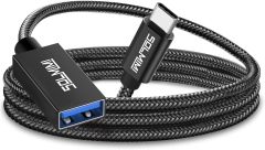 SOLMIMI USB C to USB Female Cable (4 FT-1.2 M)